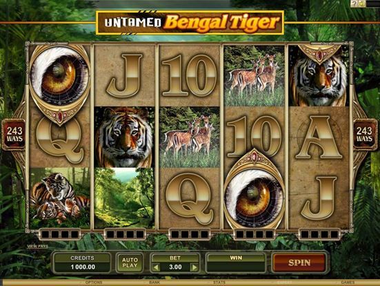 UNTAMED BENGAL TIGER