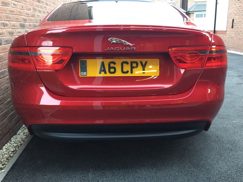 jaguar xf rear light cluster