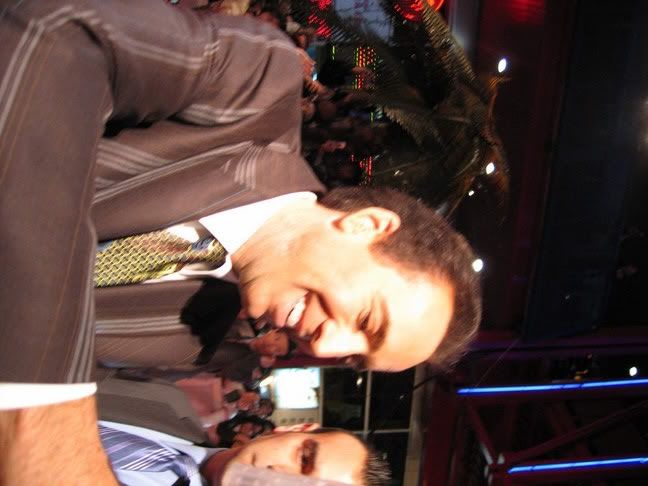 Ladies and gentleman, Nicholas Cage!  No, that I was not using a zoom lens.  Yes, I was that close to him.