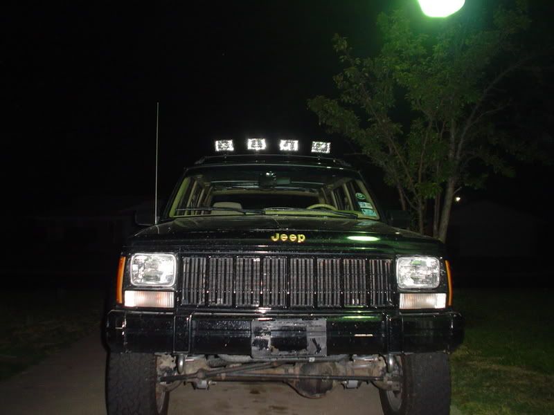 just finished up my walmart light bar. Jeep Enthusiast Forums