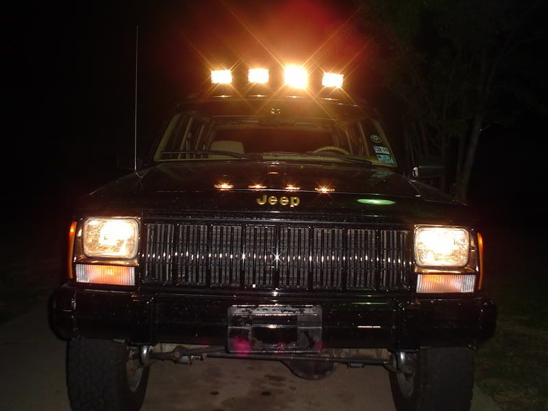 just finished up my walmart light bar. Jeep Enthusiast Forums