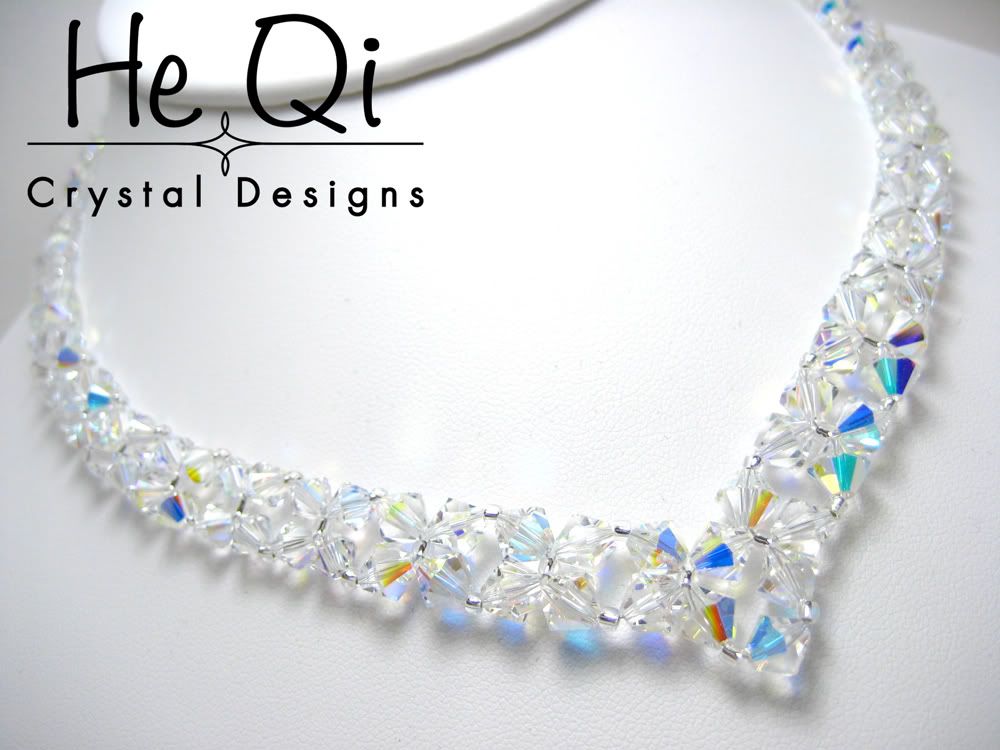 I do custom bridal jewelry and here are just a few examples of my bridal