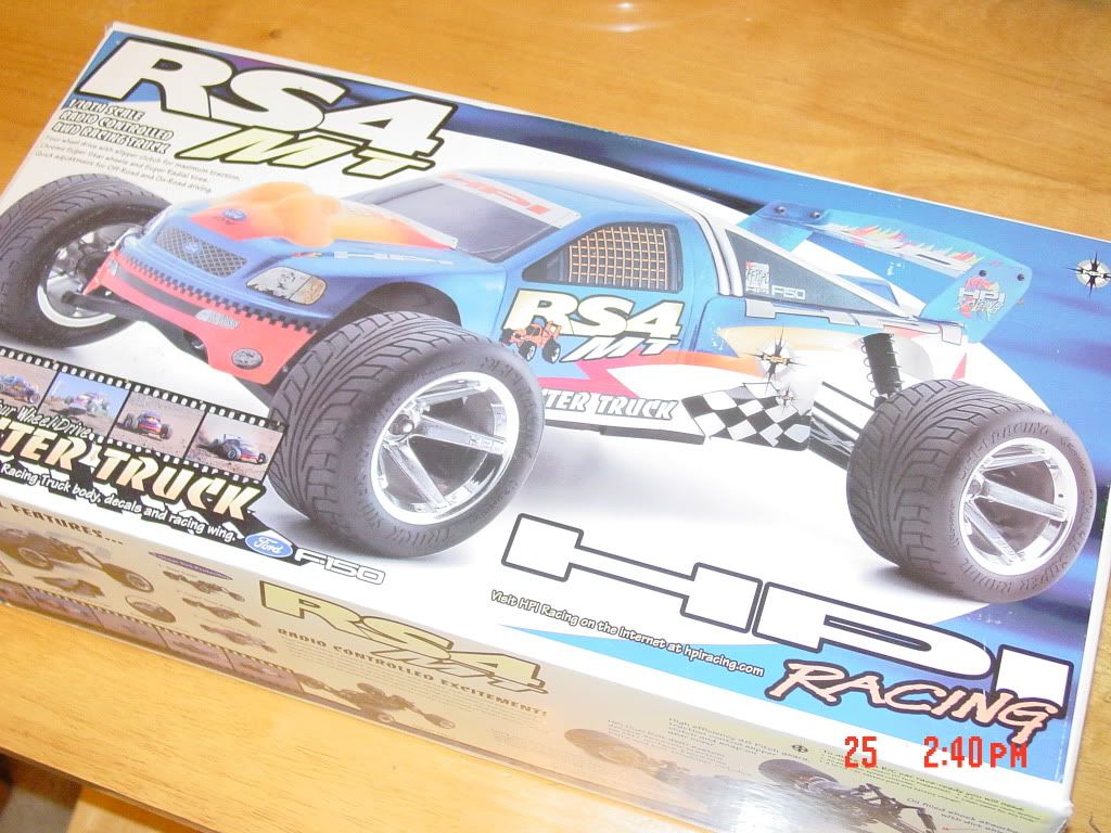 hpi nitro truck body clear