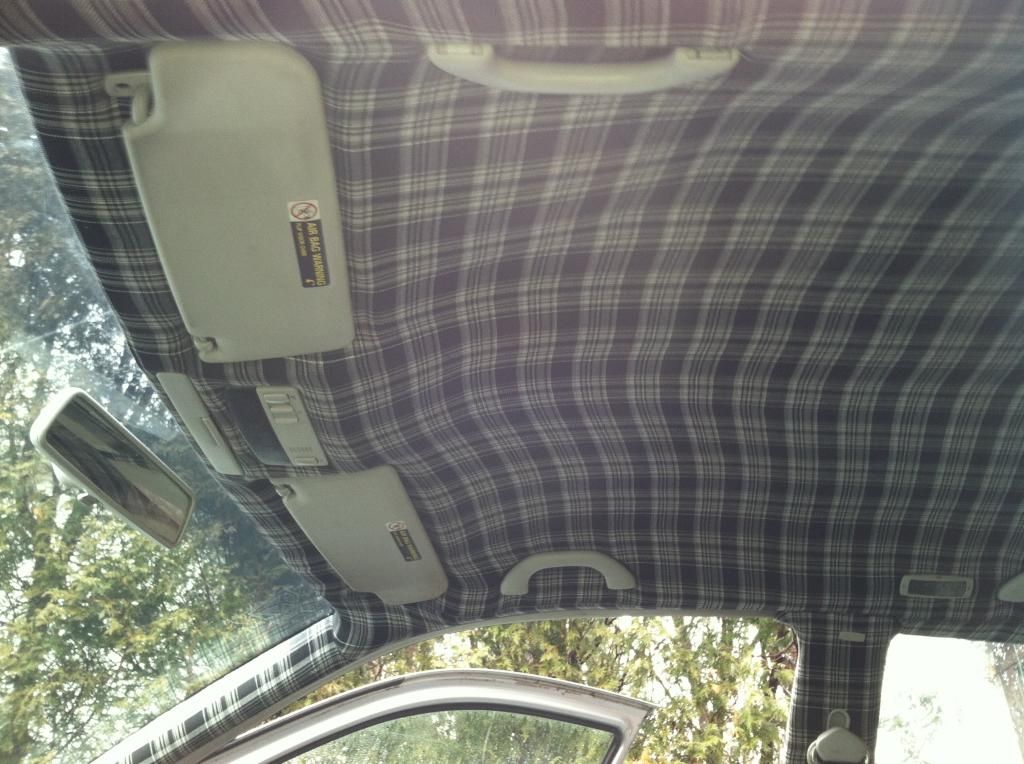 FS MK4 GTI headliner custom wrapped, perfect shape.