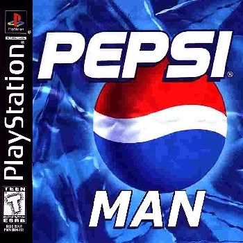 PepsiMan PS1 front cover