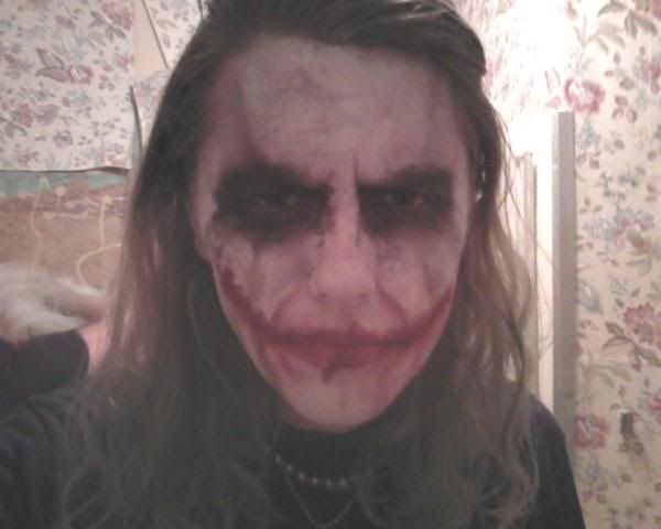 heath ledger joker without makeup. Re: Batman: Joker#39;s Make-Up