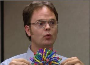 Dwight plus Resorbed Foetus equals Superhuman