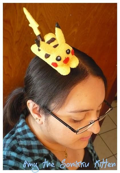 Pikachu on my head