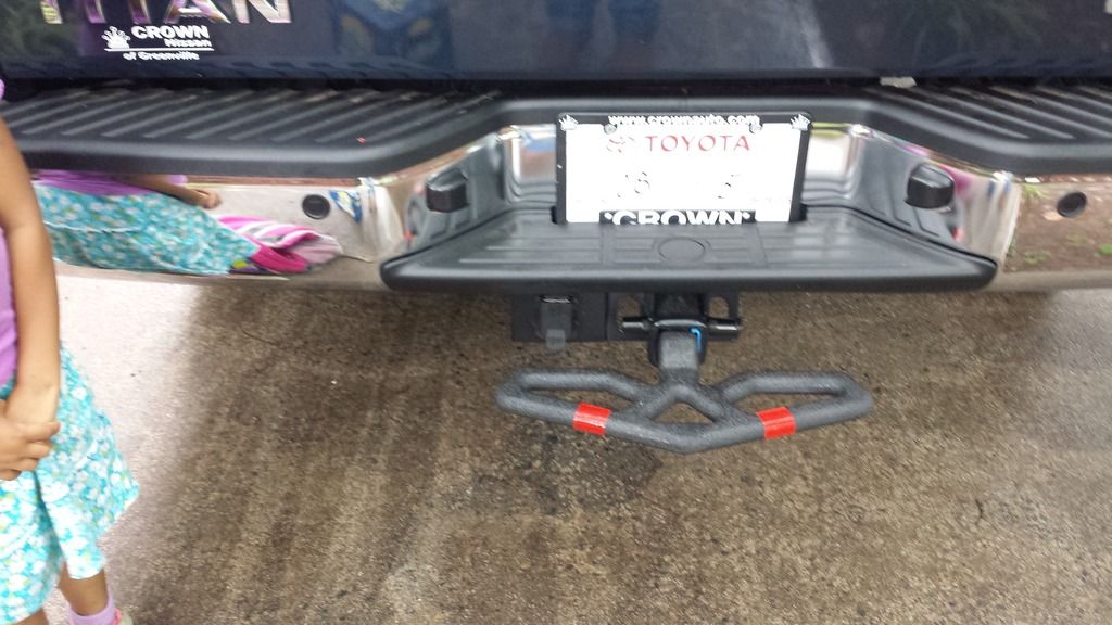 Does having a trailer hitch ball installed protect your truck from rear