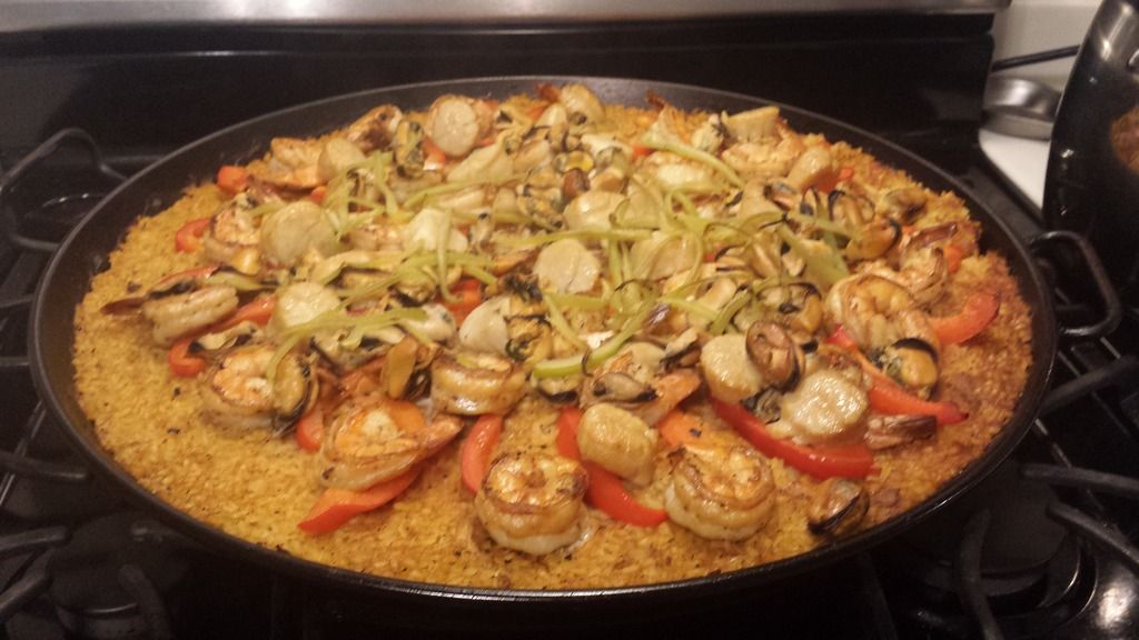 Paella on a Kamado Joe! Page 1