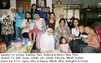 Foto keluarga Halal bi halal Blogfam, Potluck for Goodluck 3