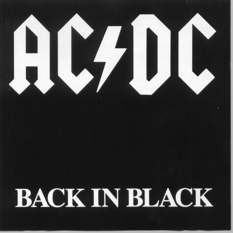 back in black