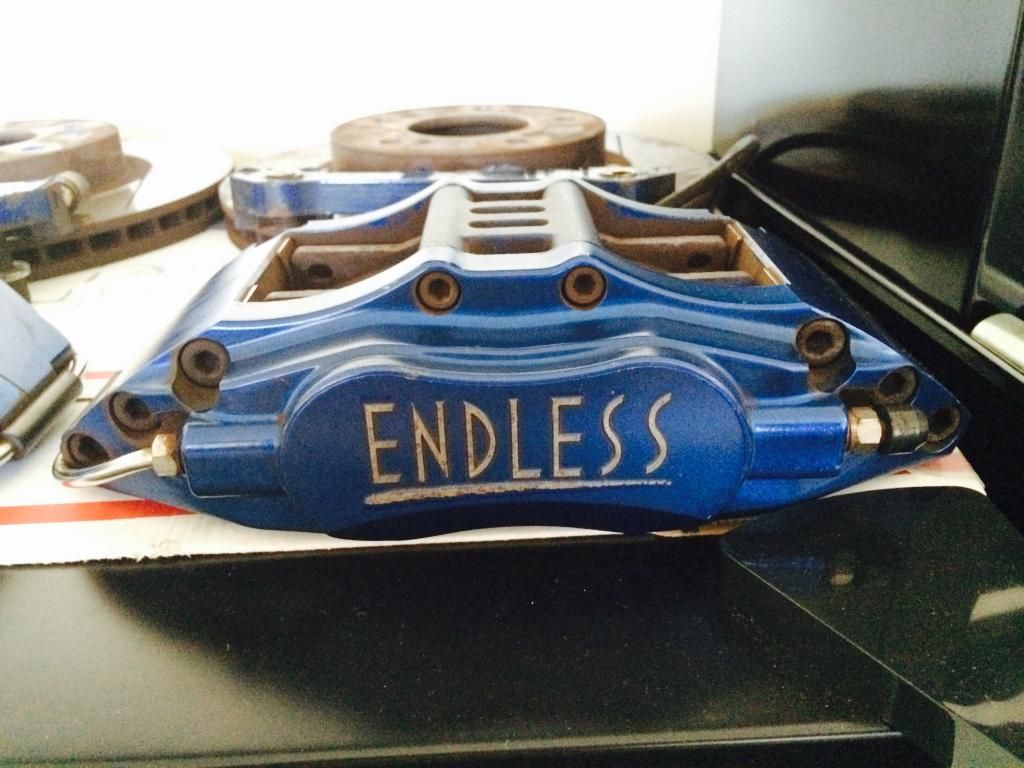 Endless Brakes Front 4Piston Brake Calipers NSX Prime
