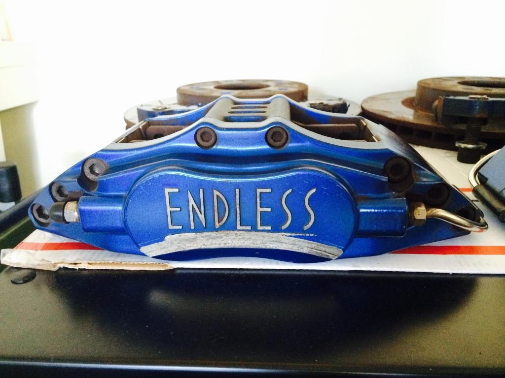 Endless Brakes Front 4Piston Brake Calipers NSX Prime