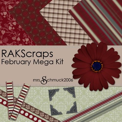 February RAKScraps Mega Kit Contribution