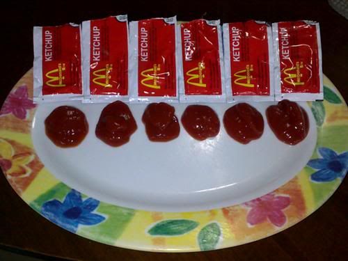 Ketchup Platter