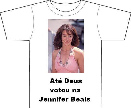 Até Deus votou na Jennifer Beals