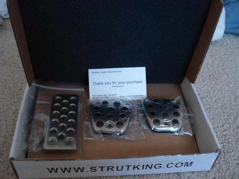 DIY Strut King ITR Replica Pedals Non56k Friendly Acura RSX, ILX