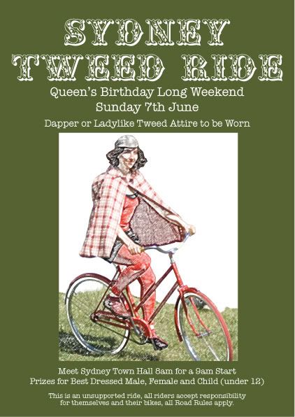 Sydney Tweed Ride Poster 2009