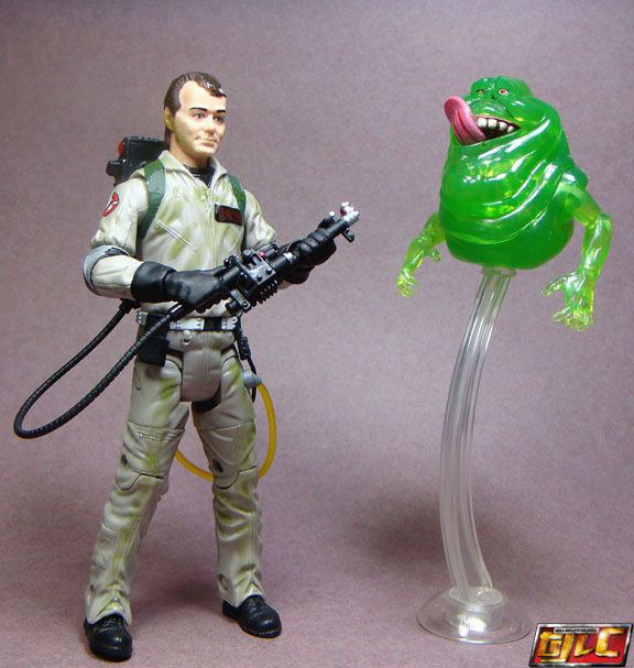 Mattycollector Exclusive Ghostbusters Slimed Peter Venkman with Slimer | Brave Fortress
