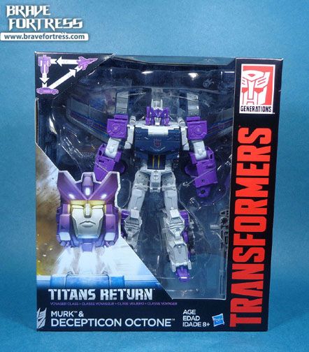Transformers Titans Return Octone & Murk Voyager Class New Sealed 