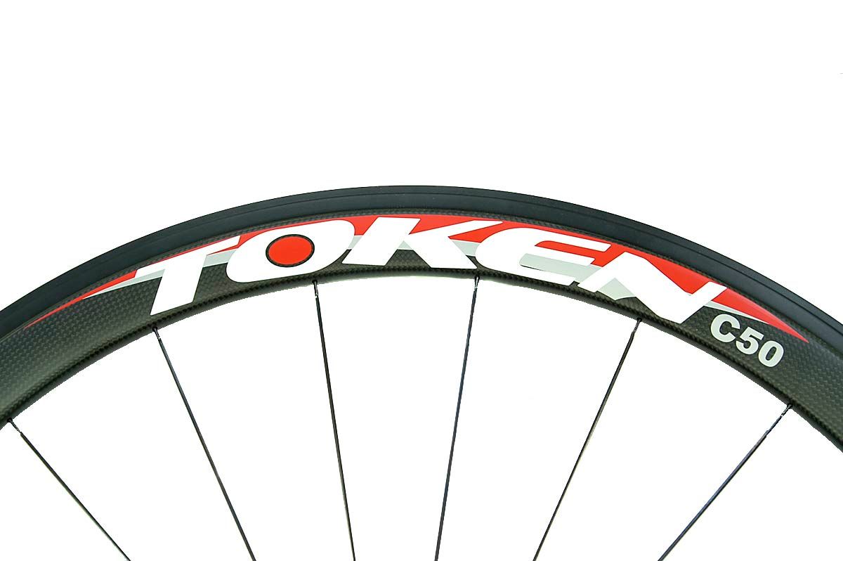 token c50 carbon clincher wheelset