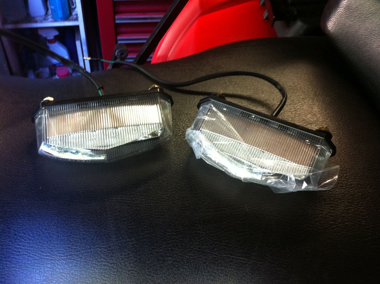 Honda xr650l led tail light #6