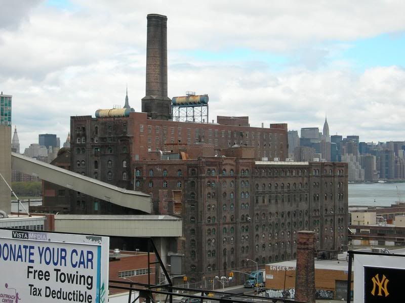 A massive old factory along the Williamsburg bank of the East River. Pictures, Images and Photos