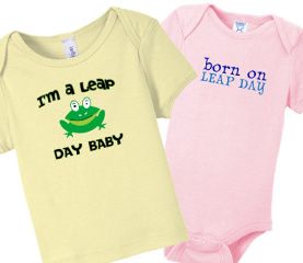 Leap Day Baby Shirts