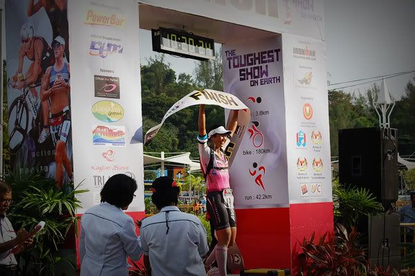 5th woman across the line at the Toughest Show on Earth
