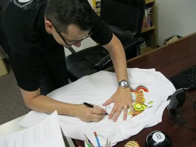 an autograph for an autograph