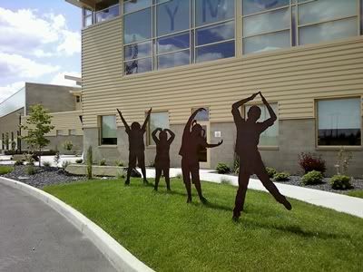 its fun to swim at the YMCA!