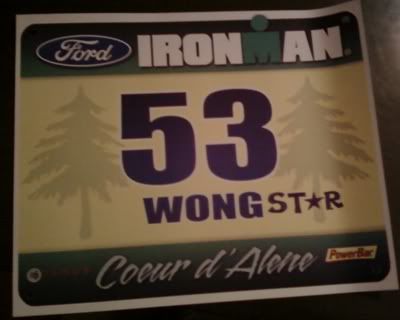 the bib has been WongSTAR-ized