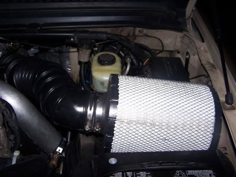 6637 filter mod install question... kinda urgent Ford Truck