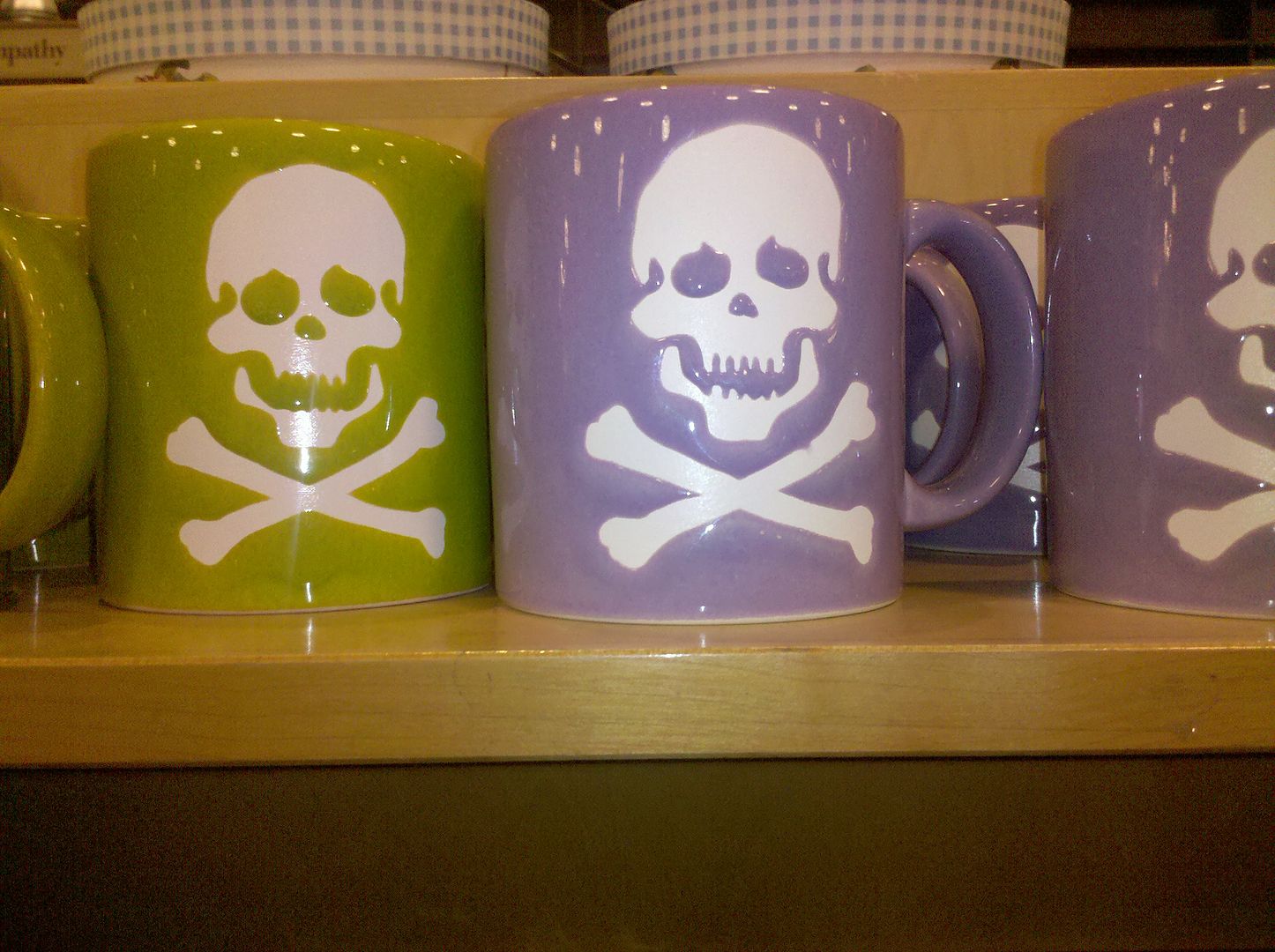 Skull Mugs from Barnes & Noble