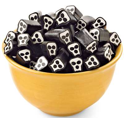 Licorice Skulls