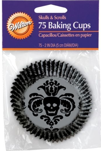 Wilton Skull Baking cups