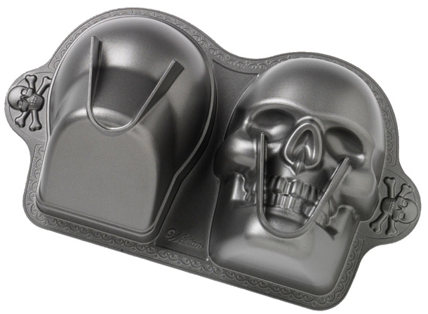Wilton 3D Skull Cake Pan