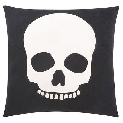 skull pillow