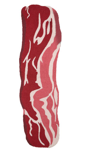 bacon rug