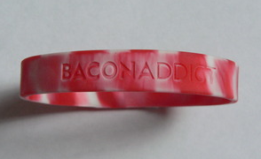 Bacon Addict wristband