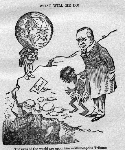 antitrust political cartoons. 1898 US Political Cartoon.