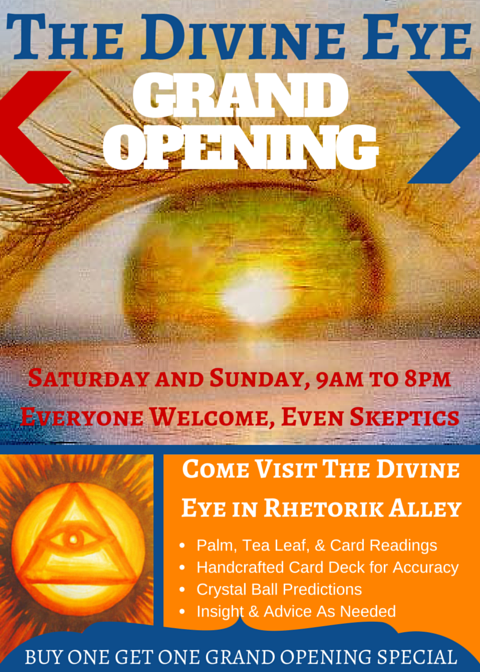 Grand Opening of The Divine Eye