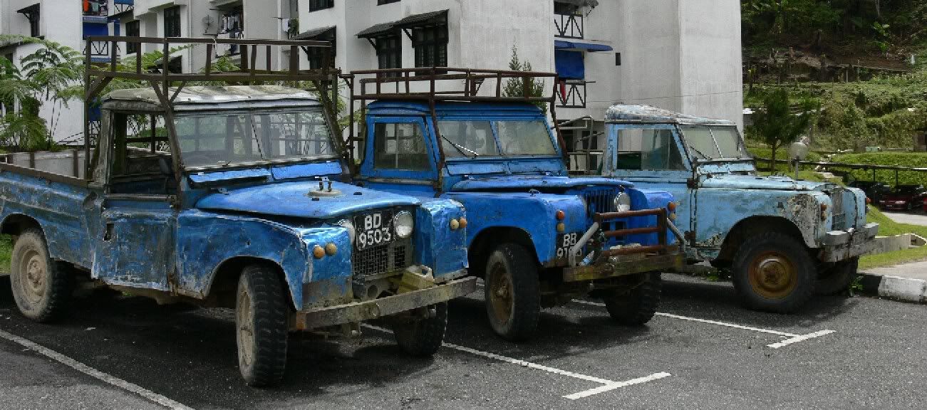 land rover in cameron highlands