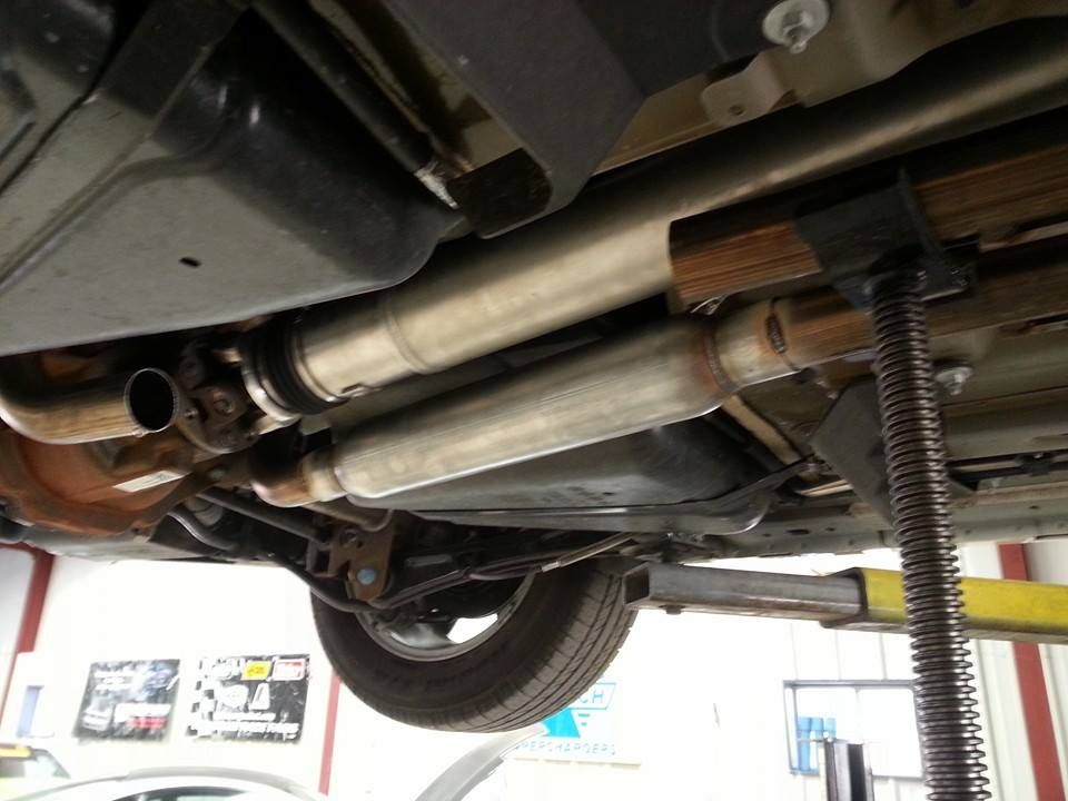 Resonator placement Mustang Evolution Forum