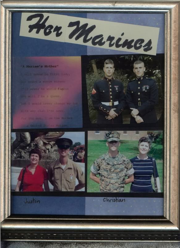 Mother of a US Marine