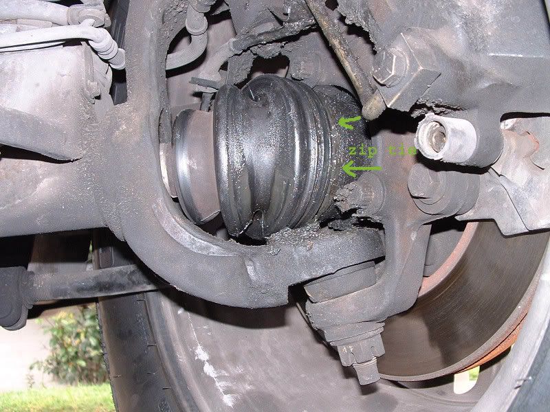 Zip Tie Holding My CV Boot Photo by winkosmosis Photobucket