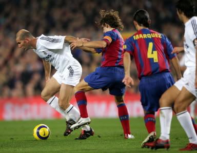 Pujol controla a Zidane