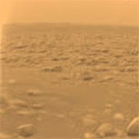 Una de las primeras imágenes de Titán