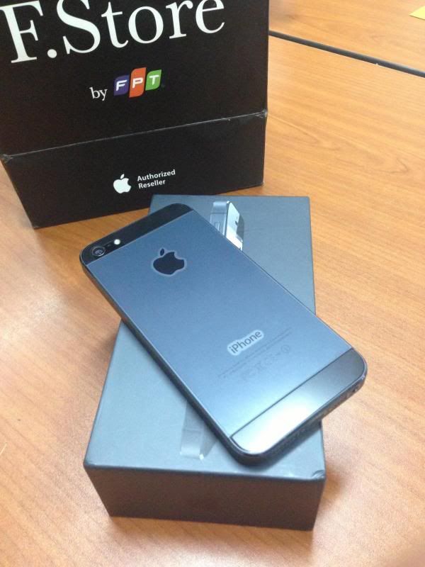 Bán nhanh! iPhone 5 Quốc tế VN 32GB fullbox 99% còn BH đến tháng 11!! Giá rẻ 7txx - 1
